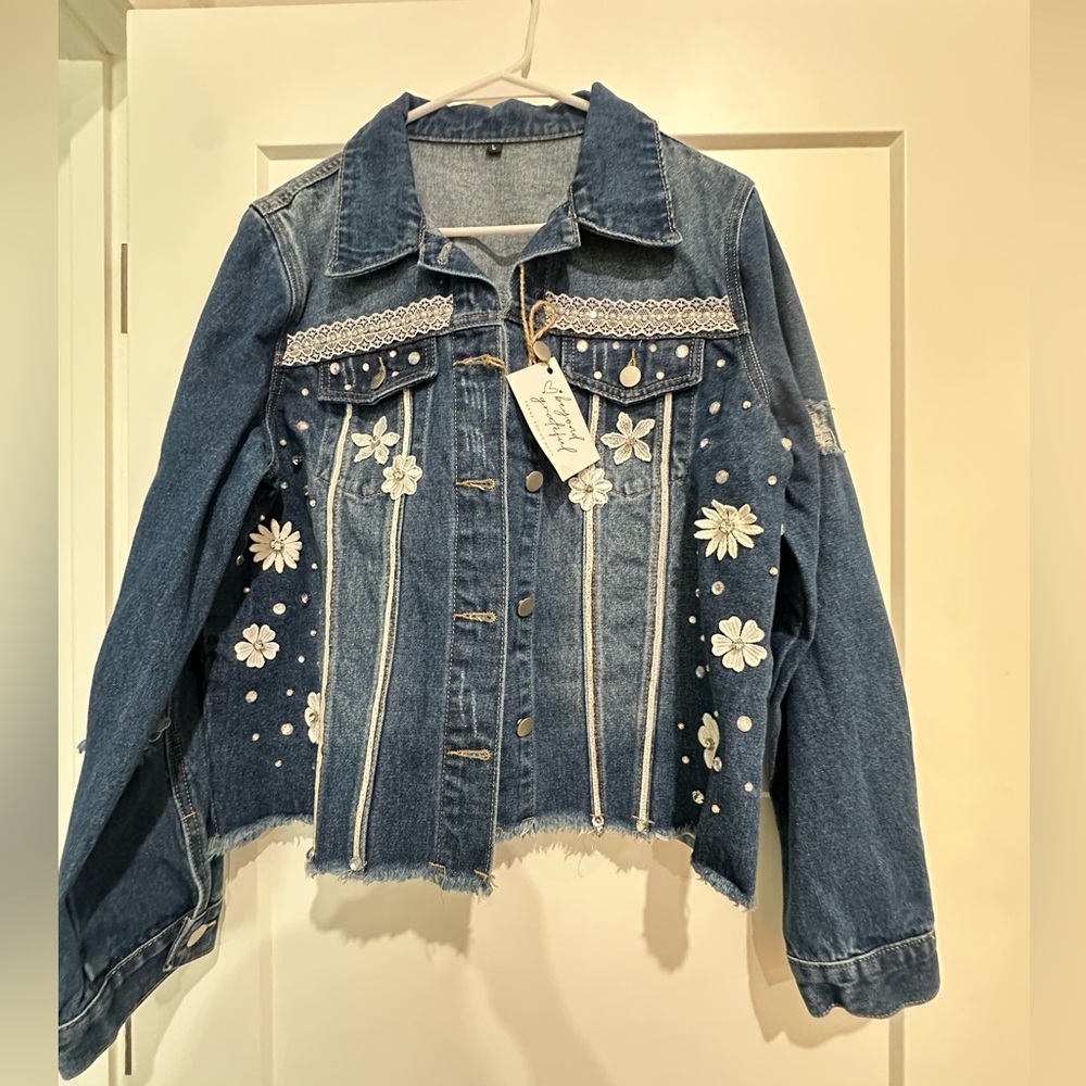 Embroidered Denim Jacket